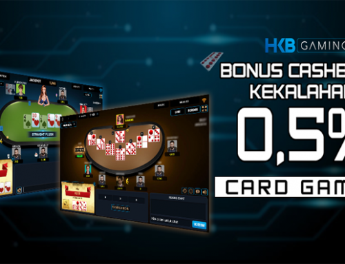 BONUS CASHBACK KEKALAHAN 0.5% – CARD GAMES